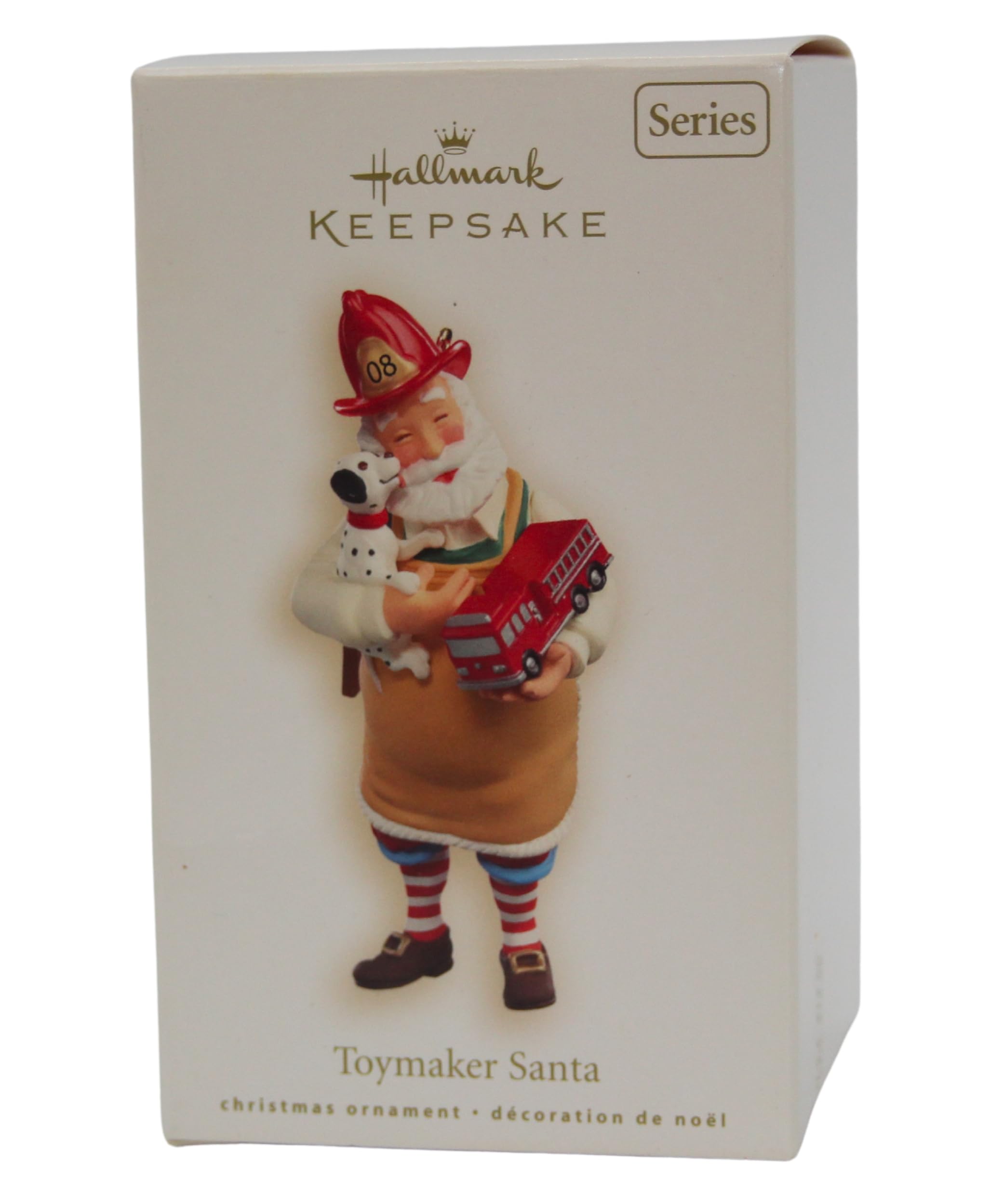 Amazon.com: Hallmark Keepsake Ornament - Toymaker Santa #9 in
